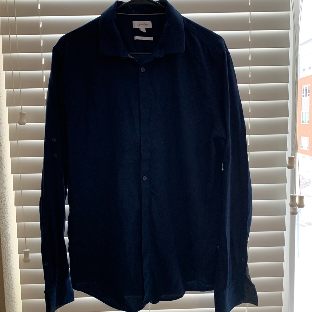 Calvin Klein button down dress shirt